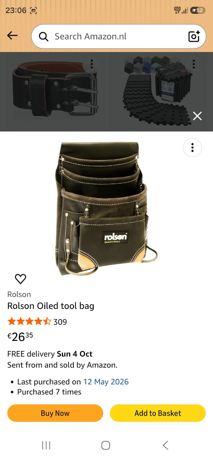 Rolson tool pouch