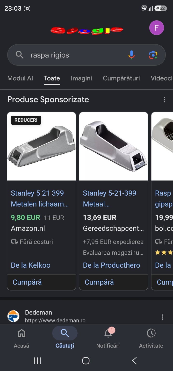 Stanley Surform rasp